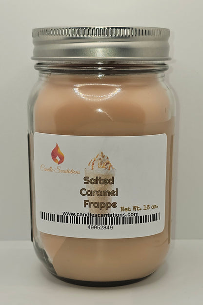Salted Caramel Frappe 16 oz. Candle