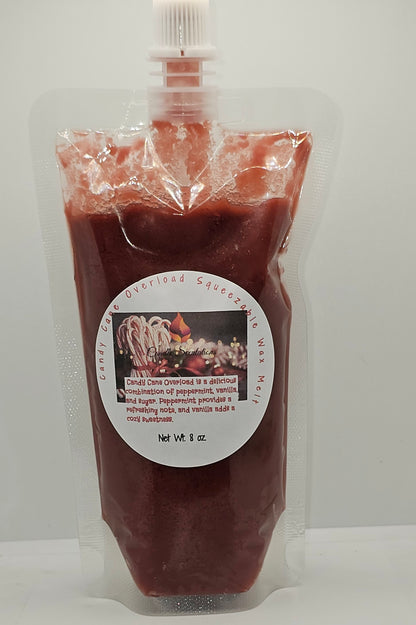 Candy Cane Overload 8 oz. Squeezable Wax Melt