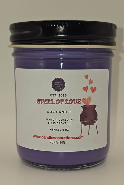Spell of LOVE 8 oz. Candle