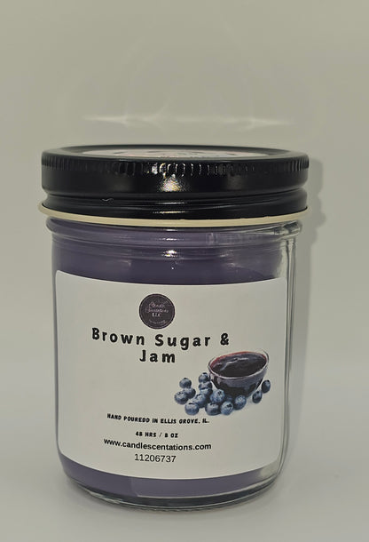 Brown Sugar & Jam 8oz. Candle