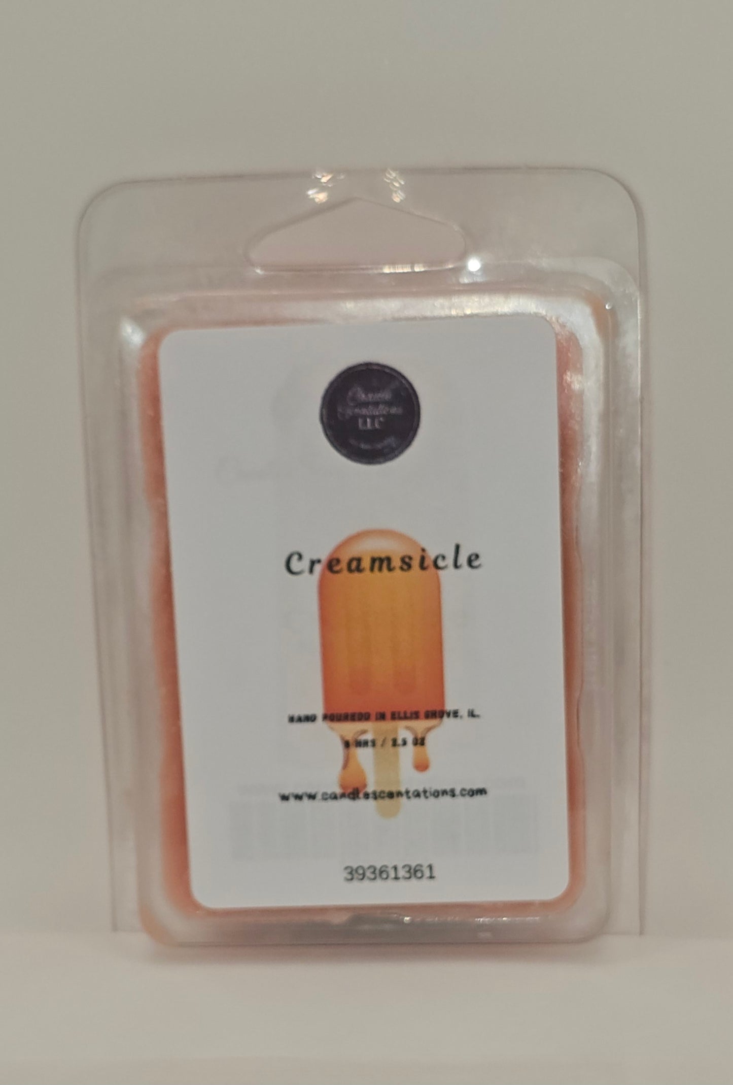 Creamsicle 2.5oz. Wax Melt