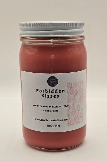 Forbidden Kisses 8 oz. Candle