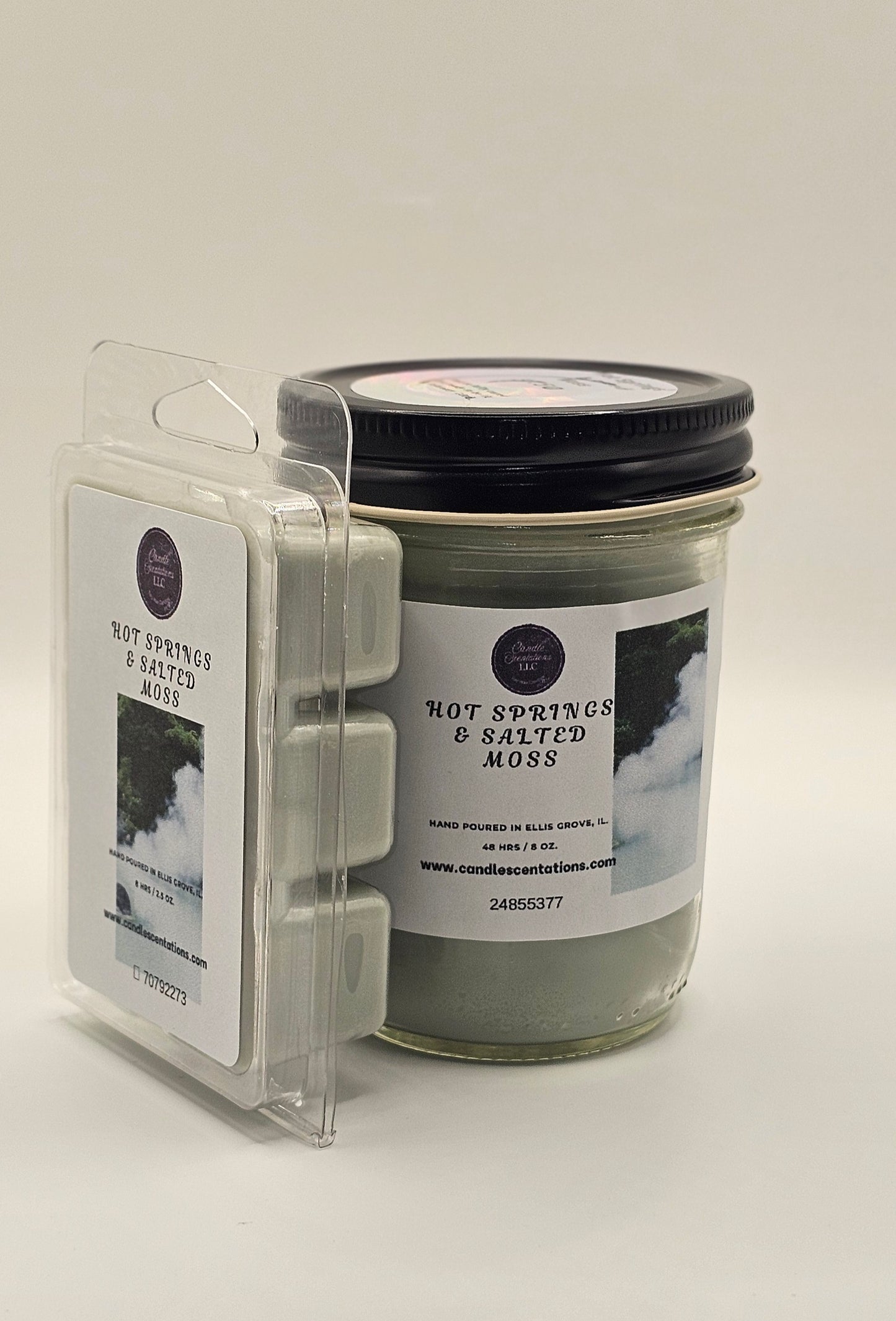 Hot Springs & Salted Moss 8 oz. Candle
