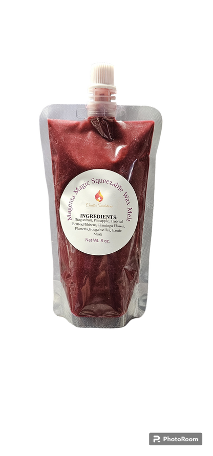 Magenta Magic Squeezable 8oz. Wax Melt - Candle Scentations