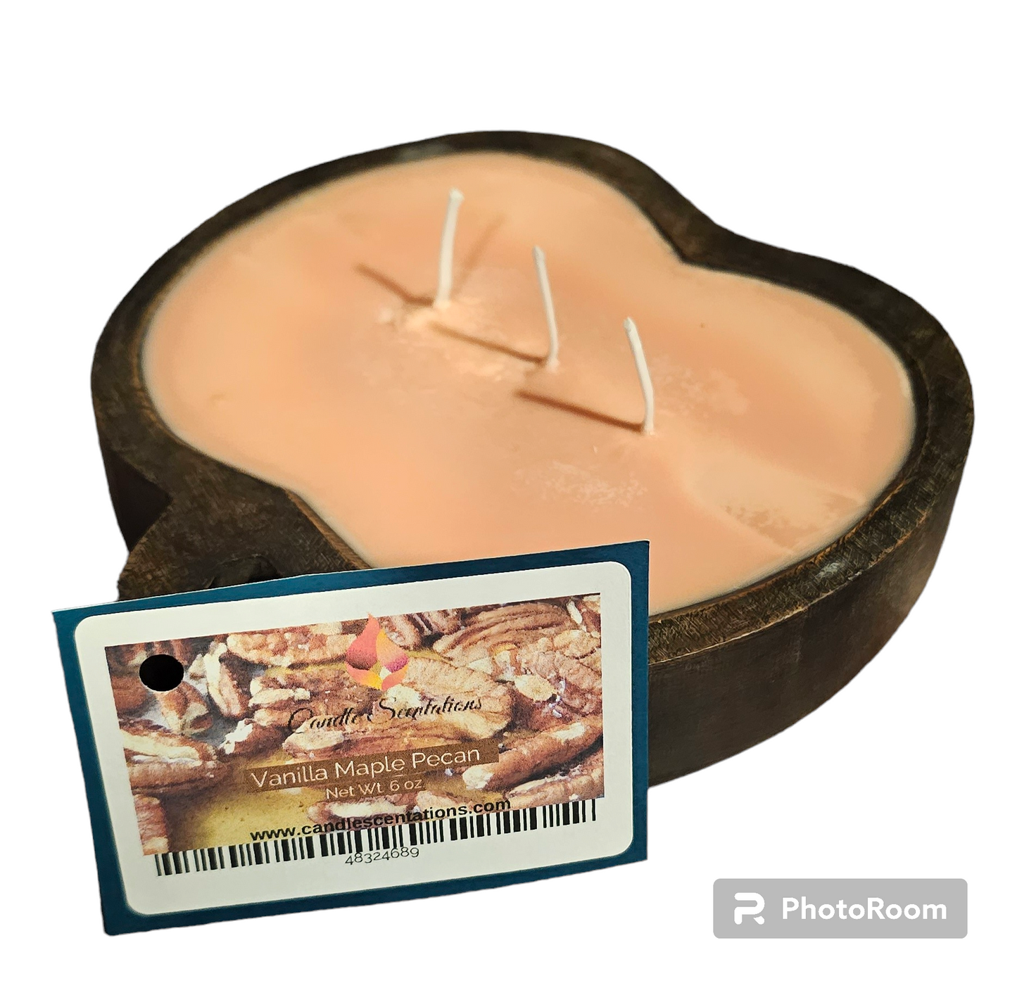 Vanilla Maple Pecan Pumpkin Dough Bowl 6oz. - Candle Scentations