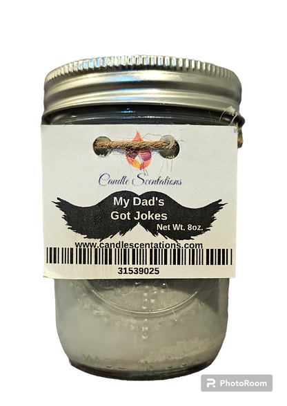 My Dad's Got Jokes 8oz. Candle - Candle Scentations