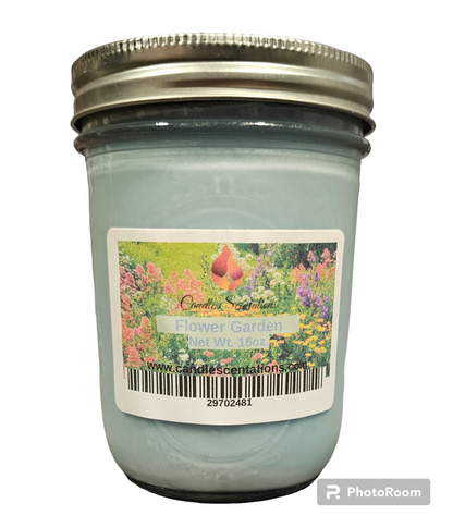 Flower Garden 16oz. Candle - Candle Scentations