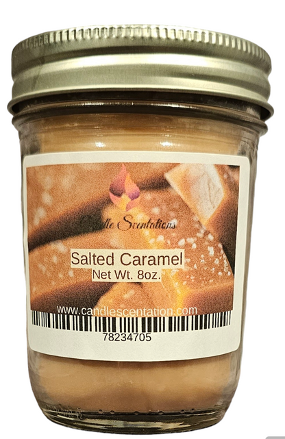 Salted Caramel 8oz. Candle - Candle Scentations