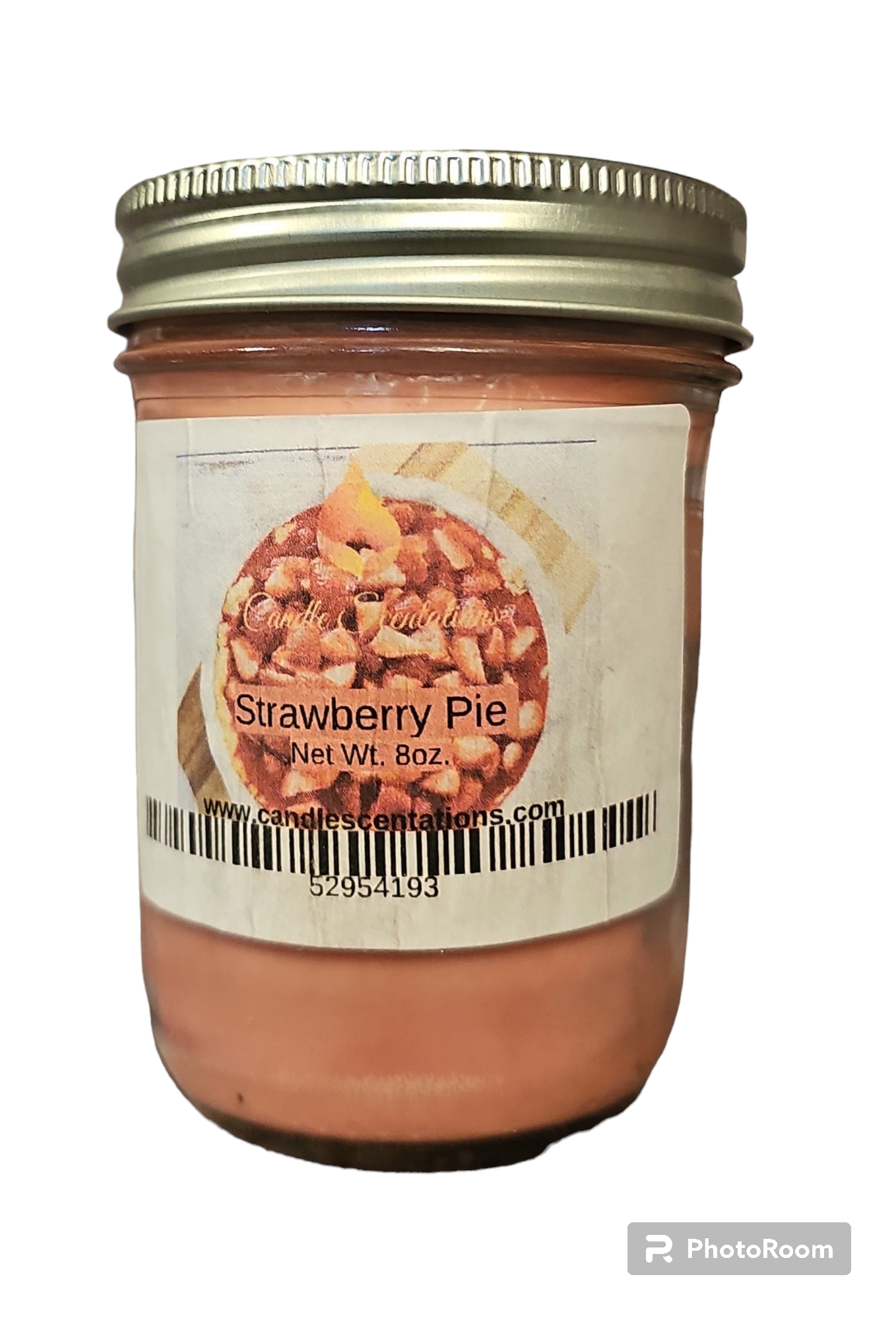 Strawberry Pie 8oz. Candle - Candle Scentations