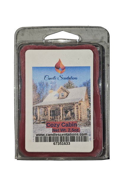 Cozy Cabin  2.5oz. Wax Melt - Candle Scentations