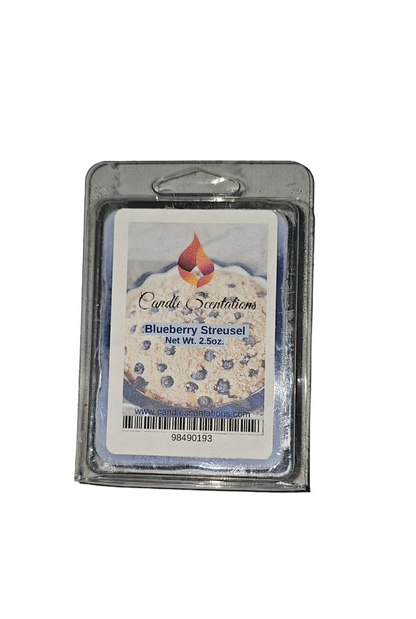 Blueberry Streusel 2.5oz. Wax Melt - Candle Scentations