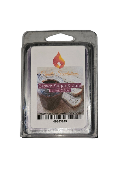 Brown Sugar & Jam 2.5 oz. Wax Melt - Candle Scentations