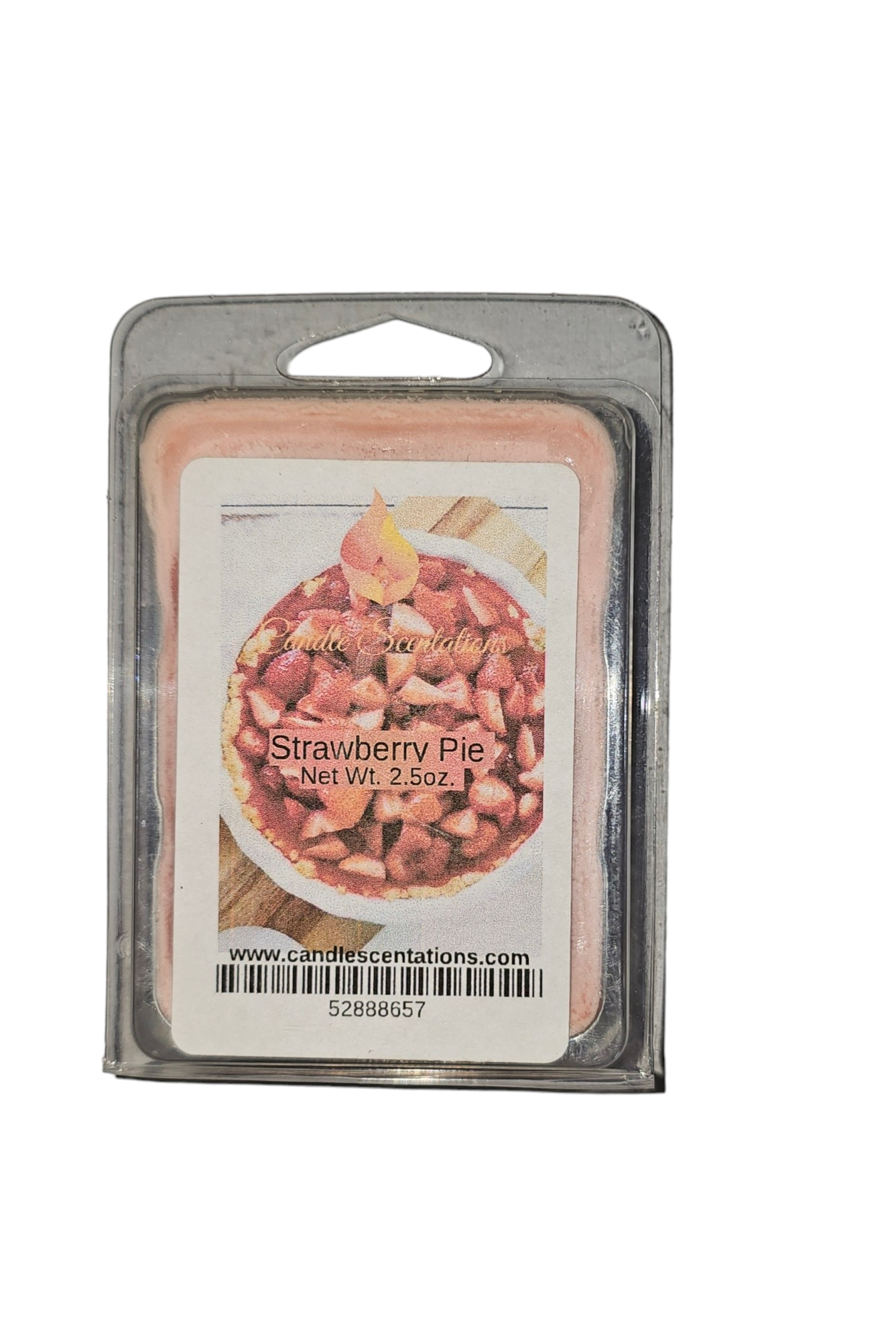 Strawberry Pie 2.5oz. Wax Melt - Candle Scentations