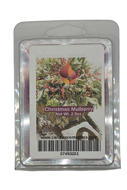 Christmas Mulberry 2.5oz. Wax Melt - Candle Scentations
