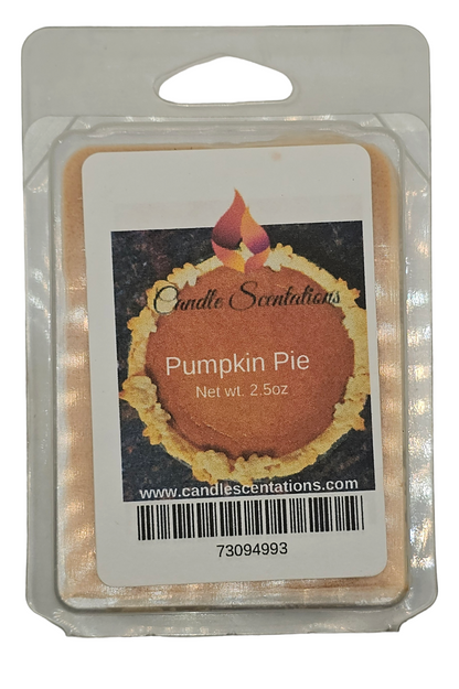 Pumpkin Pie 2.5oz. Wax Melt - Candle Scentations