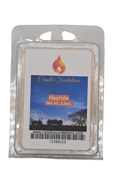 Hayrides 2.5oz. Wax Melt - Candle Scentations