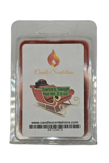 Santa's Sleigh 2.5 oz. Wax Melt - Candle Scentations