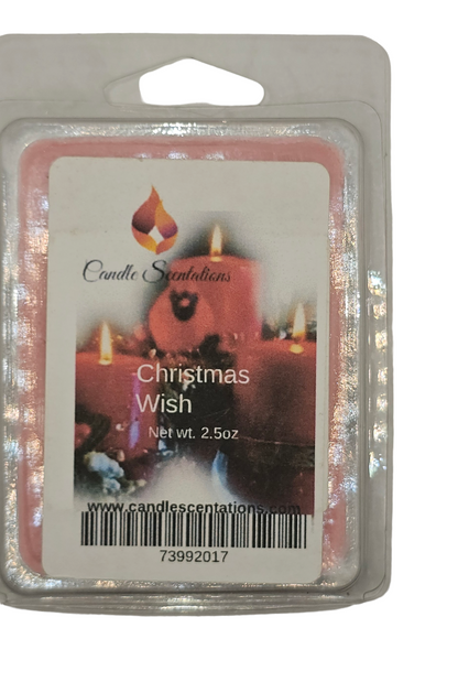 Christmas Wish 2.5oz Wax Melt - Candle Scentations