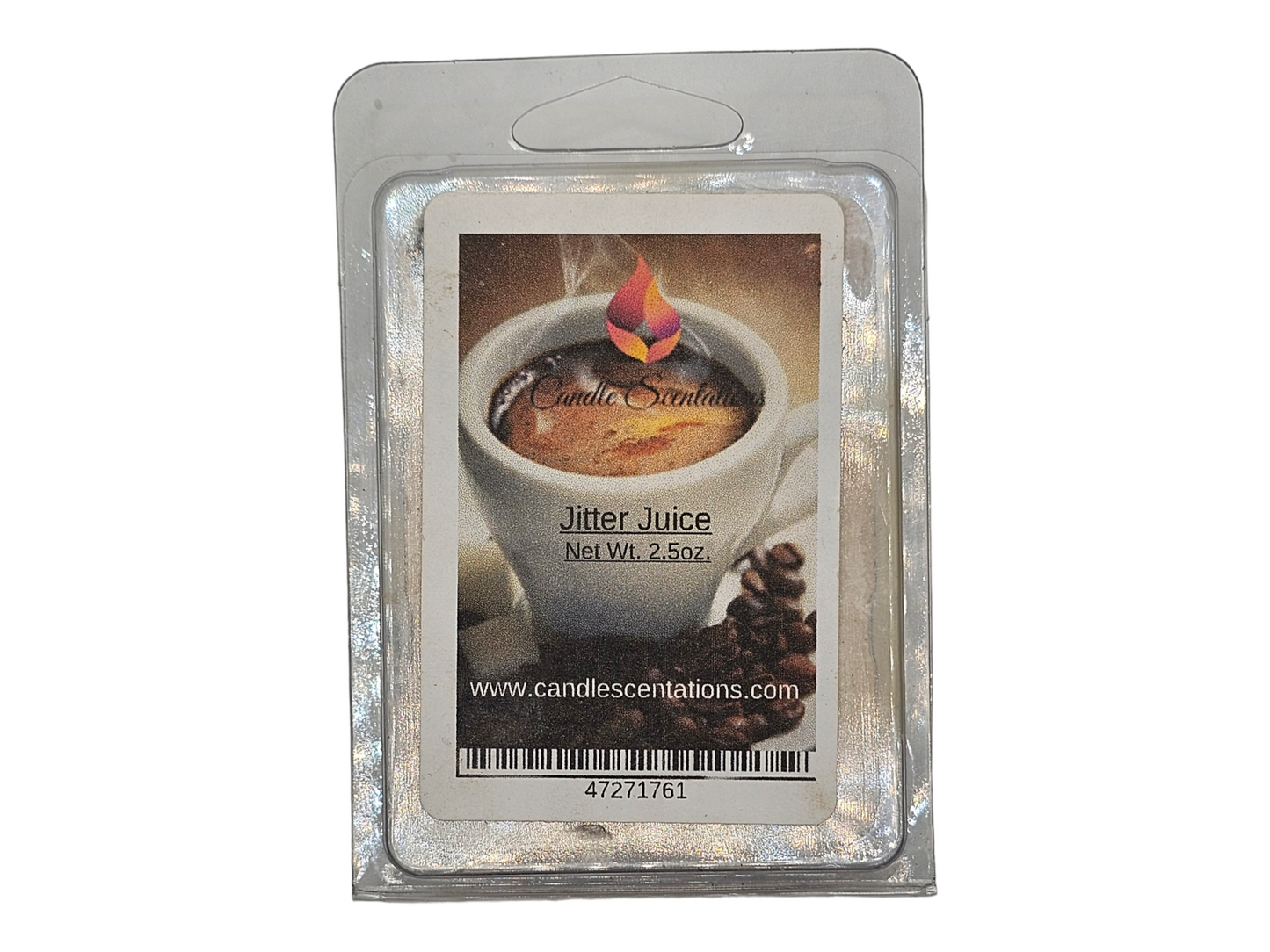 Jitter Juice 2.5oz. Wax Melt - Candle Scentations