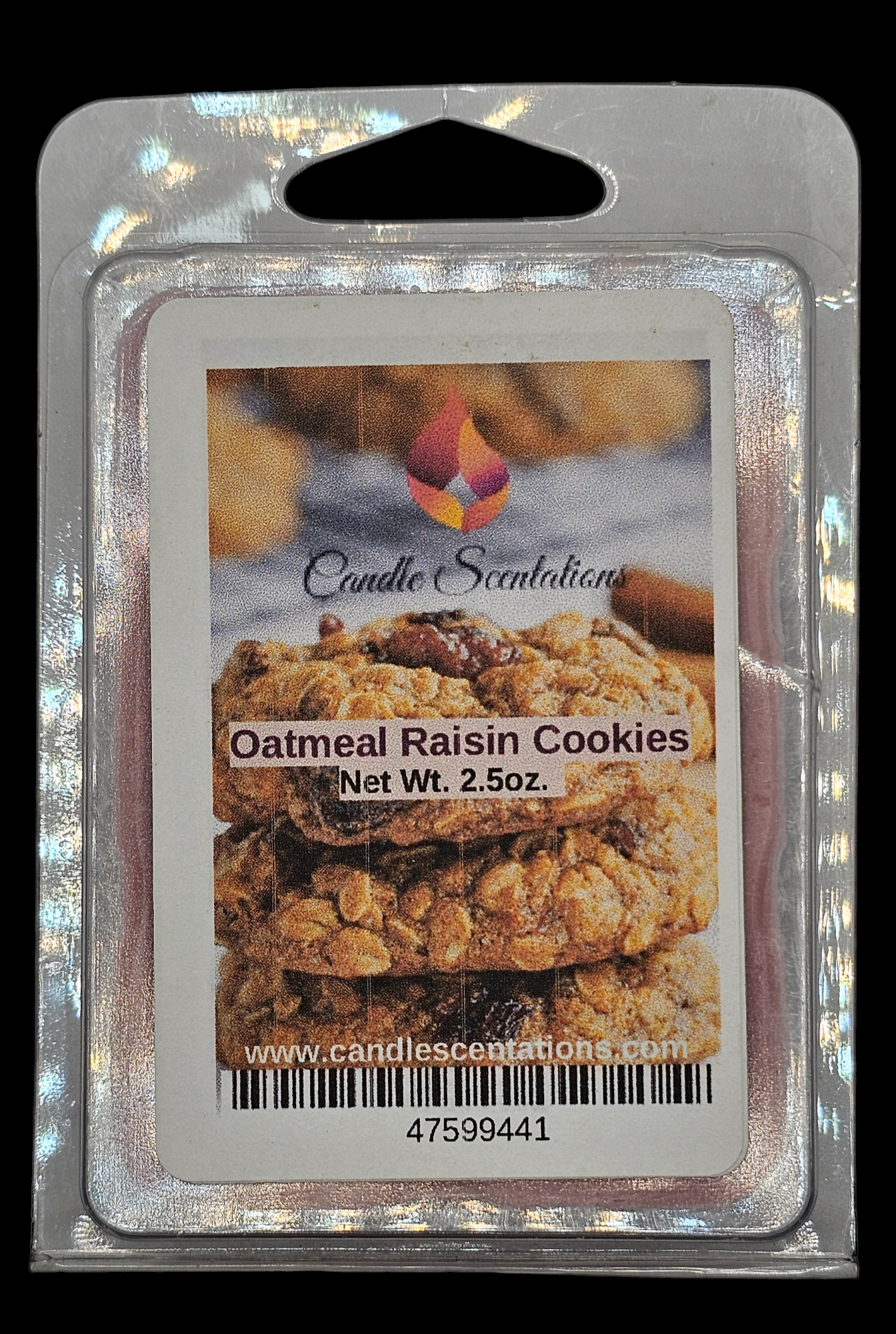 Oatmeal Raisin Cookie 2.5oz. Wax Melt - Candle Scentations