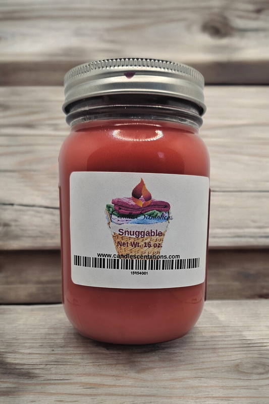 Snuggable 16 oz. Candle - Candle Scentations