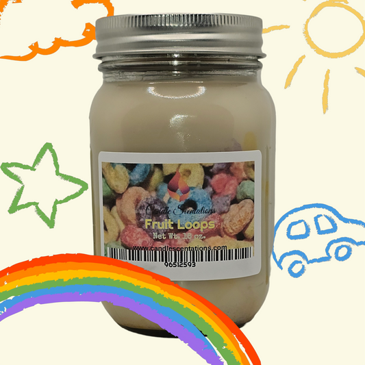 Fruit Loops 16oz.Candle