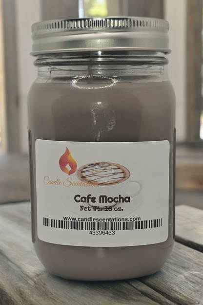 Cafe Mocha 16 oz. Candle