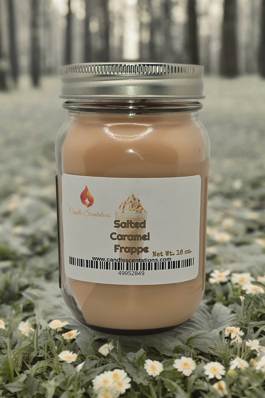 Salted Caramel Frappe 16 oz. Candle