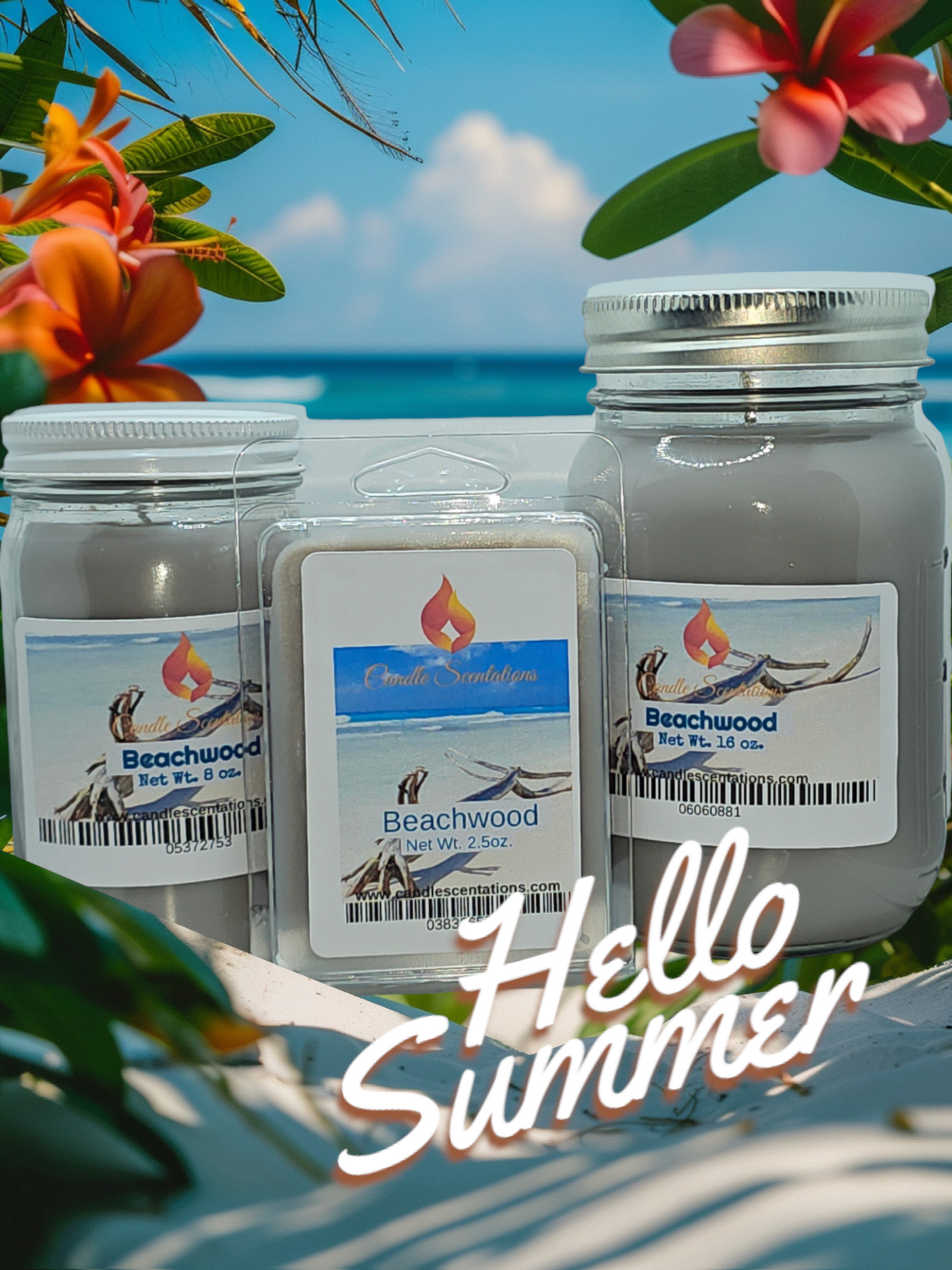 Beach Wood 8oz. Candle