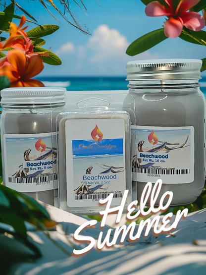 Beach Wood 8oz. Candle