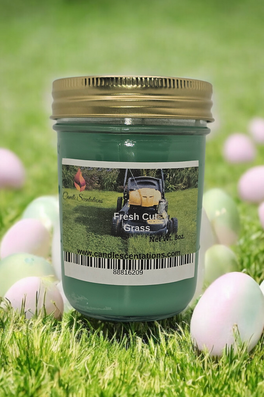 Fresh Cut Grass 8oz. Candle