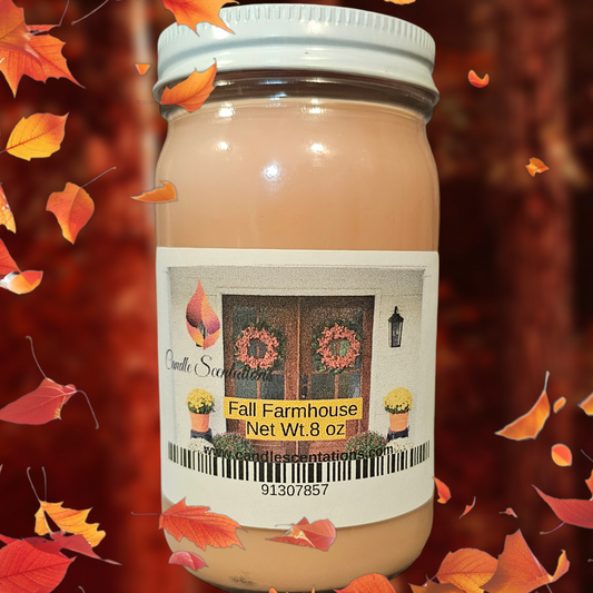 Fall Farmhouse 8 oz. Candle