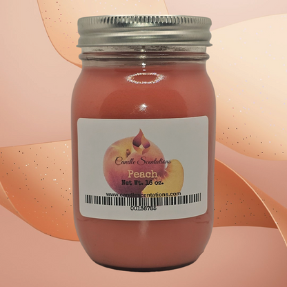 Peach 16oz.Candle
