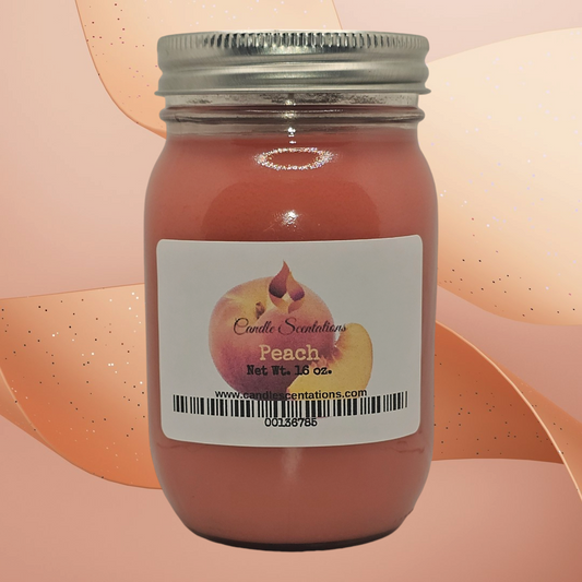 Peach 16oz.Candle