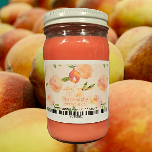 Just Peachy 8oz. Candle