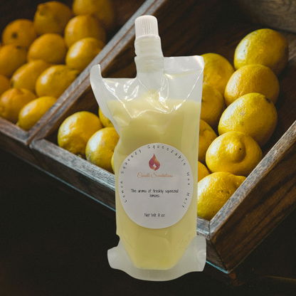 Lemon Squeezy Squeezable Wax Melt 8 oz.