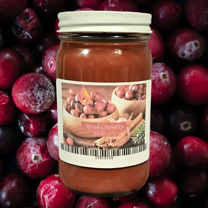 Spiced Cranberry 8 oz. Candle