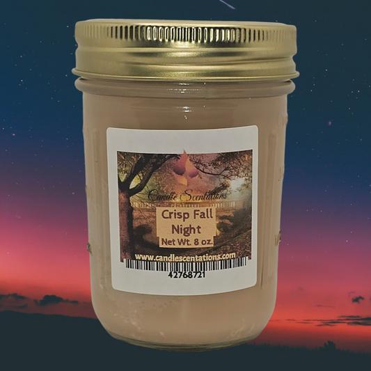 Crisp Fall Night 8 oz. Candle