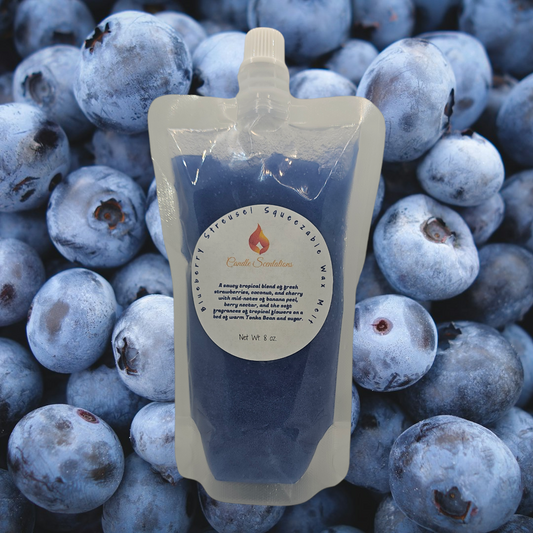 Blueberry Streusel Squeezable Wax Melt 8 oz.
