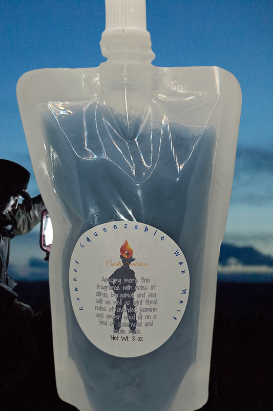 Cowboy Squeezable Wax Melt 8oz.