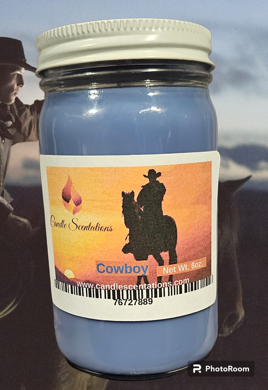 Cowboy 8oz. Candle