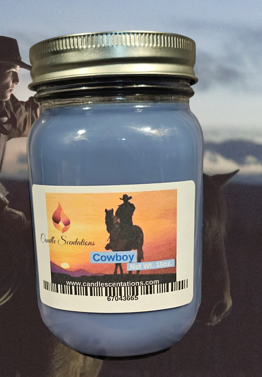 Cowboy 16oz. Candle