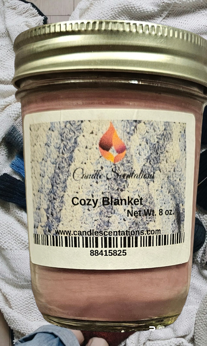 Cozy Blanket 8oz. Candle
