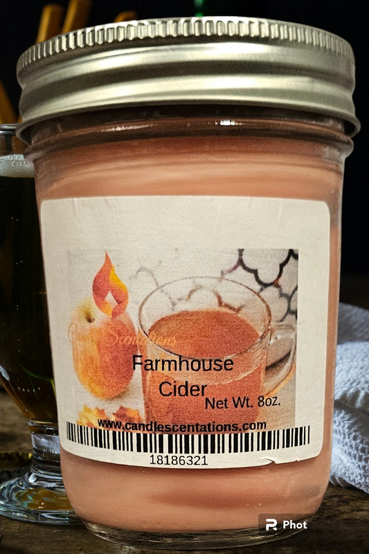 Farmhouse Cider 8oz. Candle
