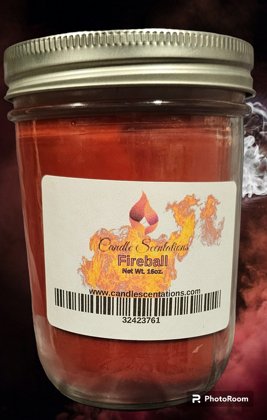 Fireball 16oz. Candle
