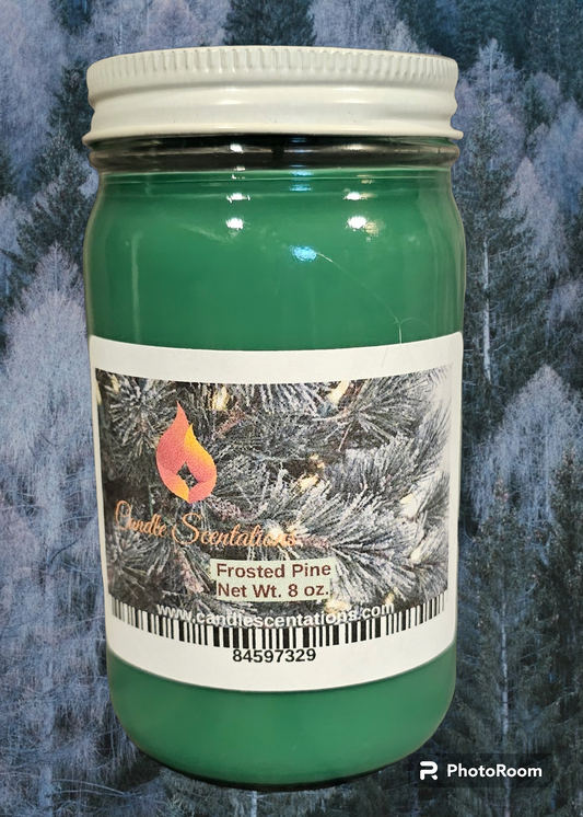 Frosted Pine 8 oz. Candle