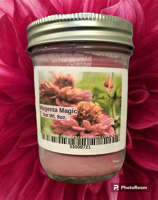 Magenta Magic 8oz. Candle