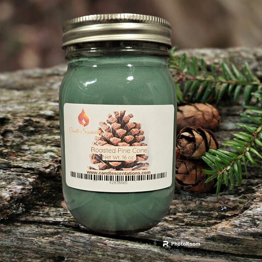 Roasted Pine Cone 16oz. Candle