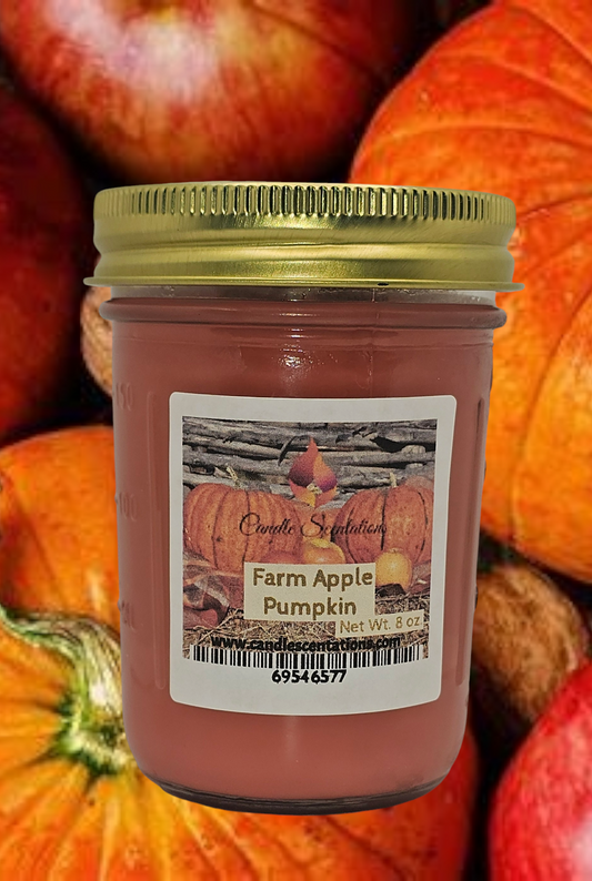 Farm Apple Pumpkin 8 oz. Candle