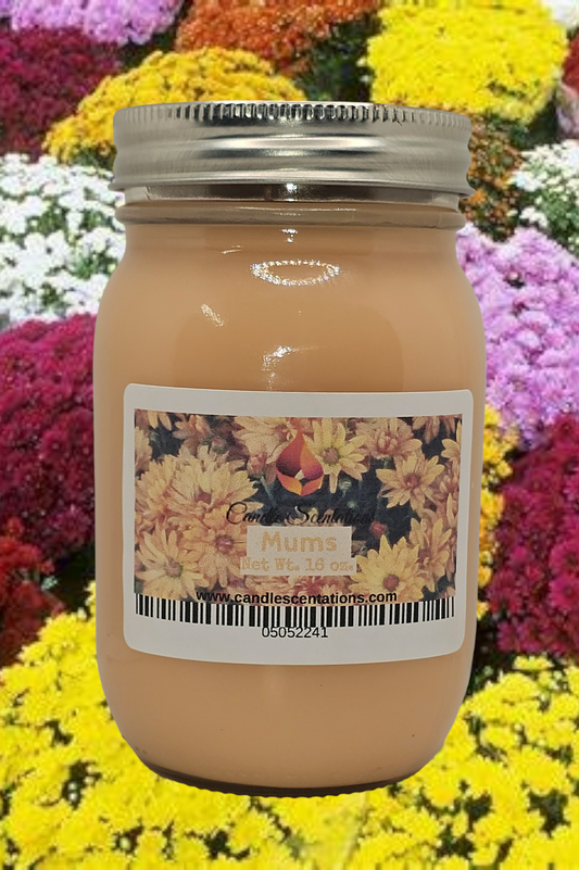 Mums 16 oz. Candle